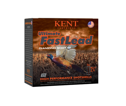 Kent Ultimate Fast Lead Upland Load 12 Gauge (12 ga.) 2.75 in. 1 3/8 oz. 6 Shot