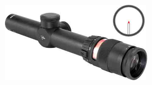 Trijicon AccuPoint Rifle Scope 1-4x24mm Red BAC Triangle Post Reticle