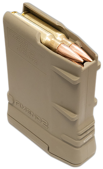 Amend2 MOD-2 10rd .308 Win/7.62x51mm AR-10 Compatible Magazine Flat Dark Earth