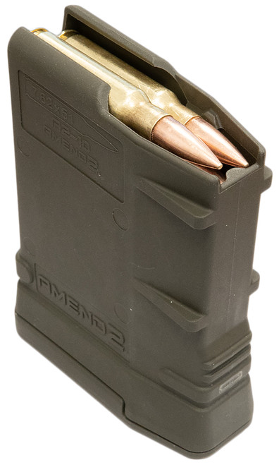 Amend2 MOD-2 10rd .308 Win/7.62x51mm AR-10 Compatible Magazine ODG Polymer