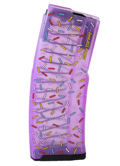 Amend2 MOD-C 30rd 5.56 NATO AR-15 Pink Sprinkles Polymer Magazine