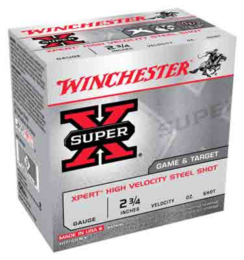 Winchester Super-X Xpert Hi-Velocity Steel 20 Gauge (20 ga.) 2.75 in. 3/4 oz. 7 Shot 25 rd.