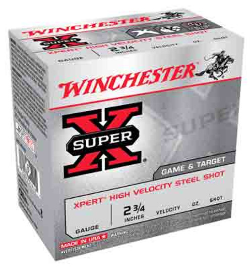 Winchester Super-X Xpert Hi-Velocity Steel 20 Gauge (20 ga.) 2.75 in. 3/4 oz. 6 Shot 25 rd.