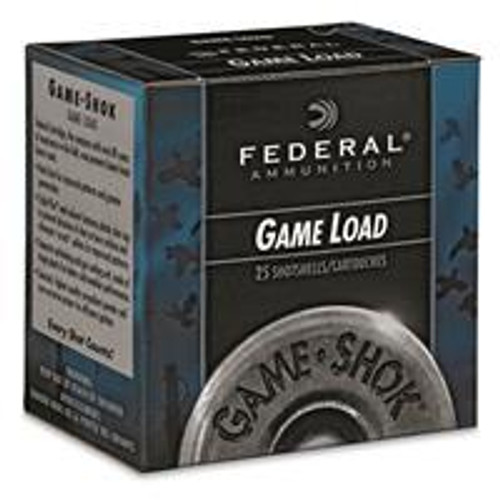 Federal Game-Shok Upland Load 20 Gauge (20 ga.) 2.75 in. 7/8 oz. 8 Shot 25 rd.