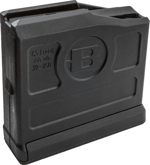 Bergara BA0002 B-14 5-Round AICS 6.5 Creedmoor/308 Win Black Polymer Rifle Magazine