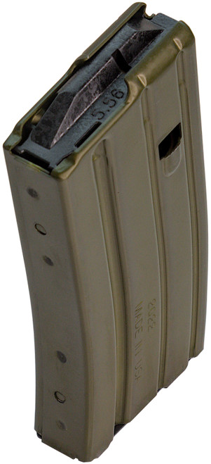 DuraMag Speed 20-Round .300 Blackout/223/5.56 AR-15 Magazine OD Green Aluminum