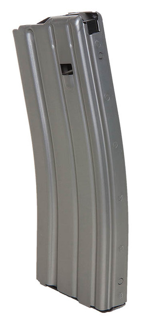DuraMag Speed 30-Round 223 Rem/300 Blackout/5.56 NATO AR-15 Magazine Gray with Black Follower Detachable