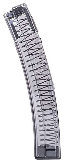 ETS Group SMKHKMP530 Pistol Mags 30rd Standard 9mm Luger Compatible w/ HK MP5/MP5K/94/SP89/SP5K Smoke Polymer