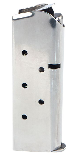 Kimber 1000173A 7-Round Compact .45 ACP 1911 Magazine Silver Stainless Steel