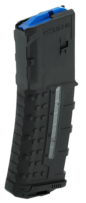 Leapers 30rd Windowed .223 Rem AR-15 Black Polymer Rifle Magazine