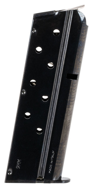 Mec-Gar MGCGOV9LCB Standard Blued Detachable 8rd 9mm Luger for 1911 Officer