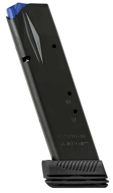 Mec-Gar MGCZ4014DPS 14rd .40 S&W Magazine for CZ 75B/85B/SP-01/Shadow/Shadow2 Black