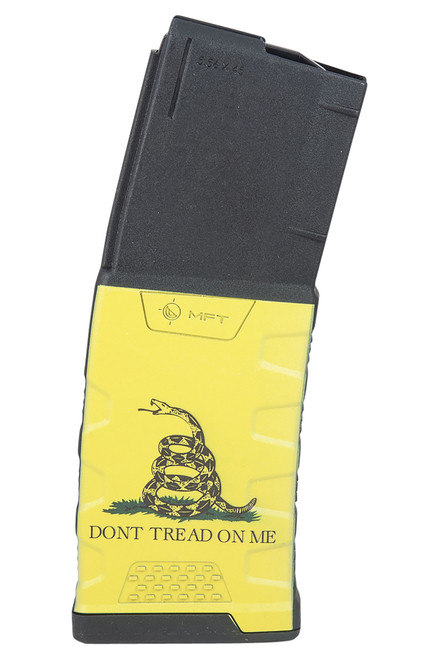 Mission First Tactical EXDPM556GF Extreme Duty 30rd 223 Rem/5.56x45mm Fits AR-15/M4 Black w/ Gadsden Flag Polymer