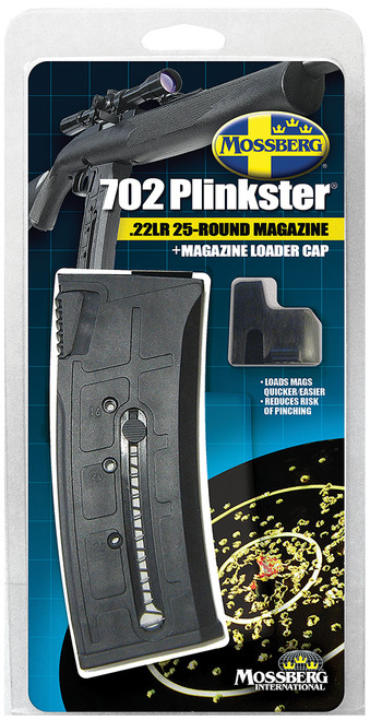 Mossberg 95725 702 Plinkster 25rd 22 LR Black Polymer