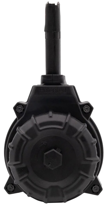 ProMag DRMA14 50-Round Drum 9mm Luger Magazine Compatible with Glock 43 Black Zytel Polymer