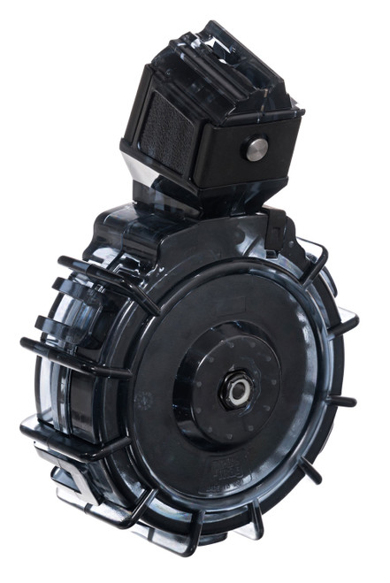 ProMag RUGA29 Ruger 10/22 30rd Drum 22 LR Fits Ruger 10/22/Charger Smoke Polycarbonate