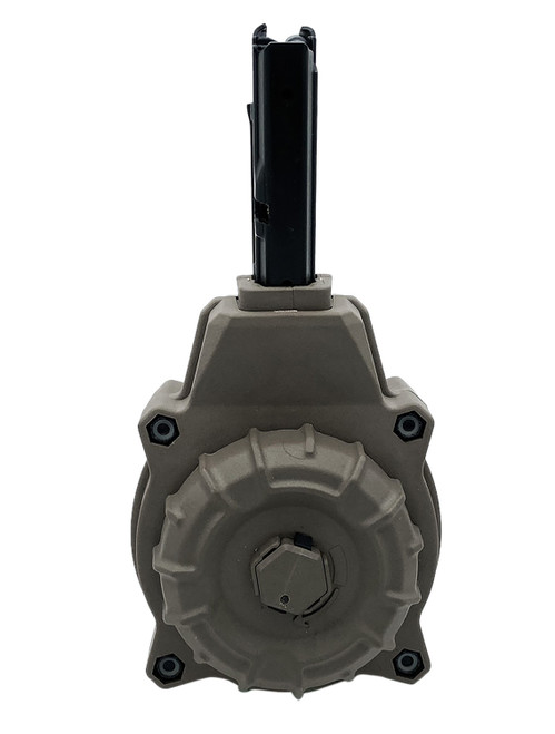 ProMag DRMA80-FDE 55rd Drum Magazine 5.7x28mm Fits AR Style Flat Dark Earth Polymer