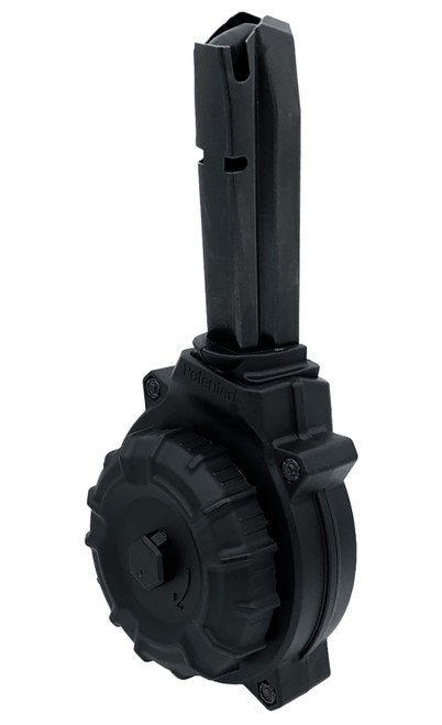 ProMag DRMA64 50rds Drum 40 S&W Black Polymer