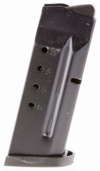 ProMag SMI29 Standard 6rd 40 S&W Fits S&W M&P Shield Blued Steel