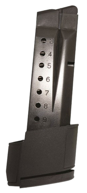 ProMag SMI28 Extended 10rd 9mm Luger Magazine for S&W M&P Shield Blued Steel