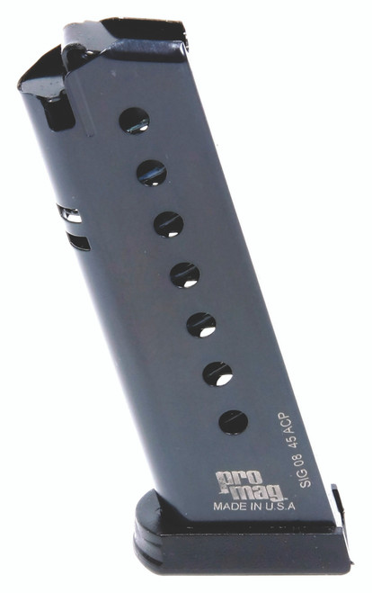 ProMag SIG08 Standard 8rd 45 ACP Fits Sig P220 Blued Steel