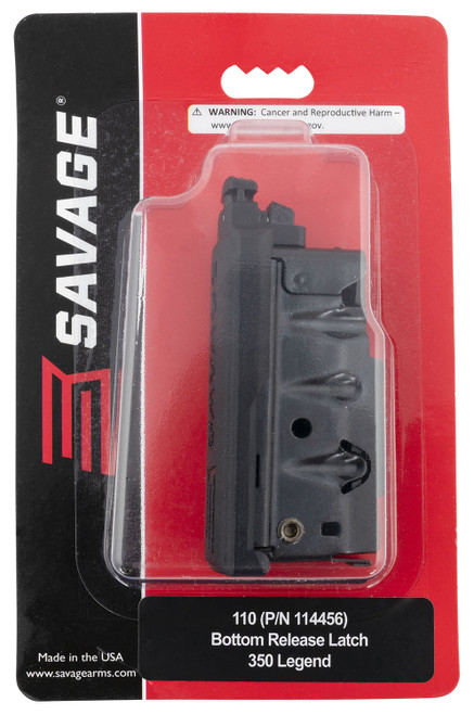Savage Arms 55236 Axis 4-Round Blued Detachable Magazine 350 Legend for Axis/Apex/10/11/16