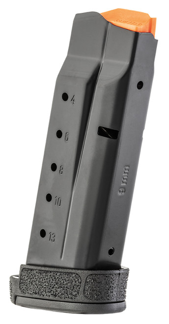 Smith & Wesson 3014411 M&P9 Shield Plus 13-Round 9mm Luger Black Steel Magazine