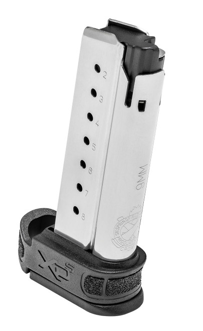 Springfield Armory XDSG0908 XD-S Mod2 8-Round 9mm Luger Stainless Steel Magazine