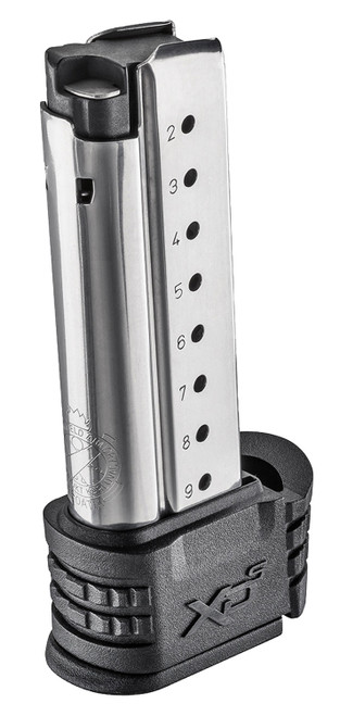 Springfield Armory XDS09061 XD-S 9-Round 9mm Luger Stainless Steel Magazine