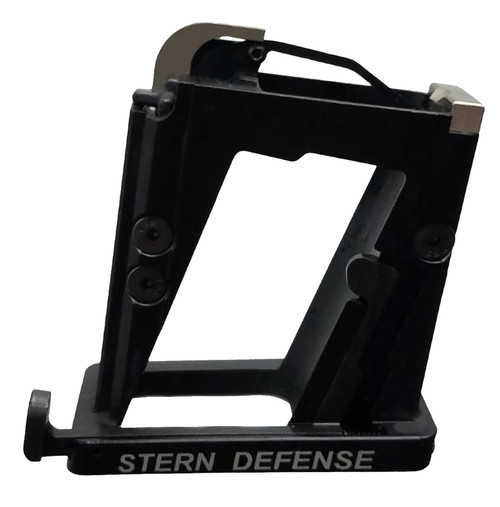 Stern Defense Mag-AD9 9mm/40 S&W Sig P320/P250 Magazine Adapter for AR-15 Black Aircraft Aluminum