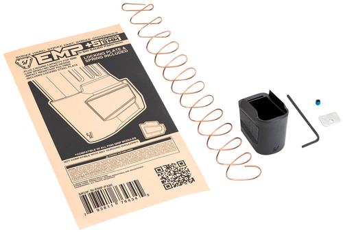 Strike Industries EMPP320 Enhanced Magazine Plate +5rd 9mm Luger Black Polymer for Sig Sauer P320