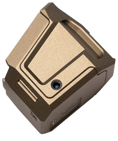 Strike Industries EMPALP320FDE Aluminum Extended Mag Plate +5rd 9mm for Sig P320, Flat Dark Earth