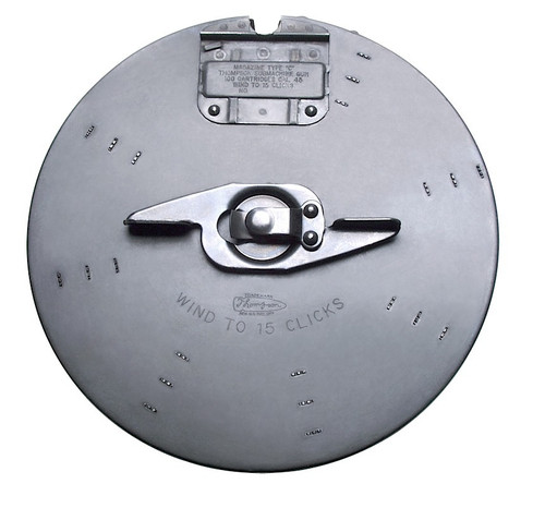 Thompson A1 100rd Drum .45 ACP for 1927-A1 Blued Steel