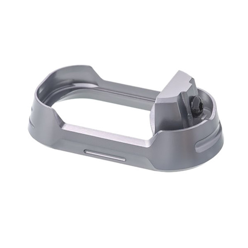 Tyrant CNC Magwell for Glock 19 Gen 3-4 Grey Aluminum