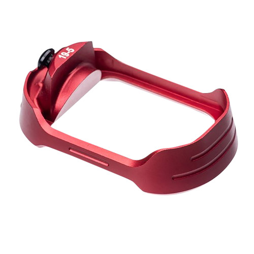 Tyrant CNC Magwell for Glock 19 Gen 5 Red Aluminum