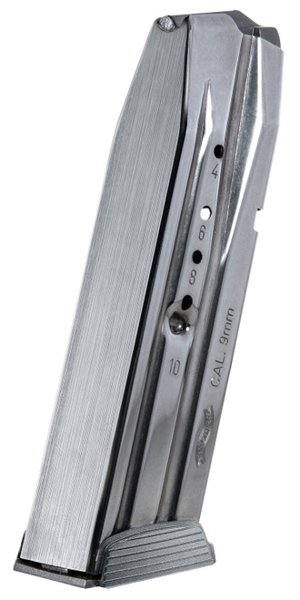 Walther Arms 2815560 Creed/PPX 10-Round 9mm Luger Black Steel Magazine