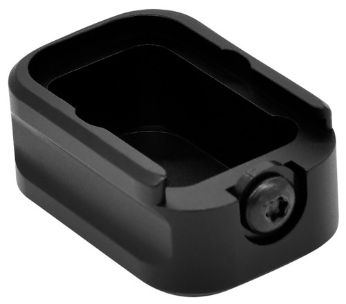 Warne MESIG54BLK Magazine Extension for Sig P320 Black Anodized Aluminum (+5rds 9mm Luger)