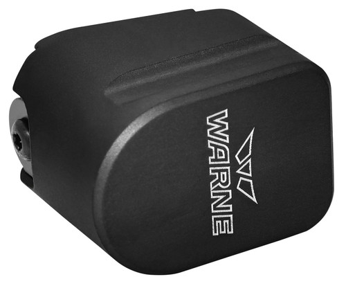 Warne MESW54BLK Magazine Extension for S&W M&P Black Anodized Aluminum (+5rds 9mm / +4rds .40 S&W)