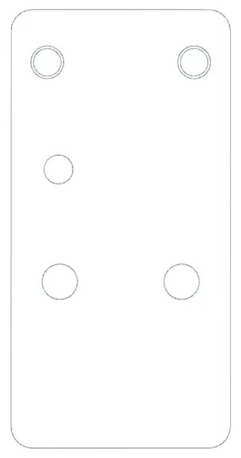 Beretta USA EUS03063 APX A1 Carry Optic Plate Black Holosun K Series Pattern