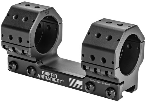 Griffin Armament GSM135H34MM GPM Scope Mount Ring Combo Black 34mm Tube