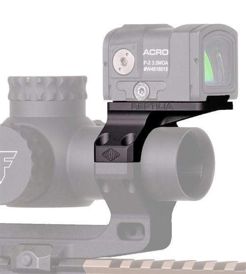 Reptilia ROF-90 Geissele 30mm Black 7075-T6 Aluminum Offset Optic Mount