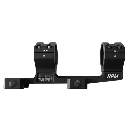 Samson 030023401 RPM Scope Mount/Ring Combo Matte Black 30mm Tube