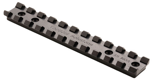 Tactical Solutions 1022SR15MOA 15 MOA Picatinny Scope Rail for Ruger 10/22 Black