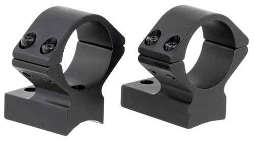 Talley 930706 Weatherby Mark V Scope Mount Ring Combo Black Anodized 1 Inch Low Rings Non-Magnum