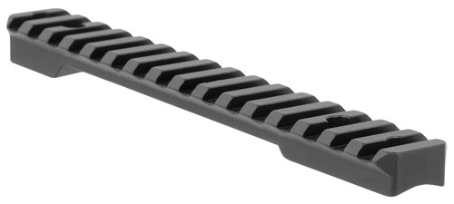 Talley PLM258763 Fierce Picatinny Rail Black Anodized Long Action 20 MOA Optic Mounting Rail