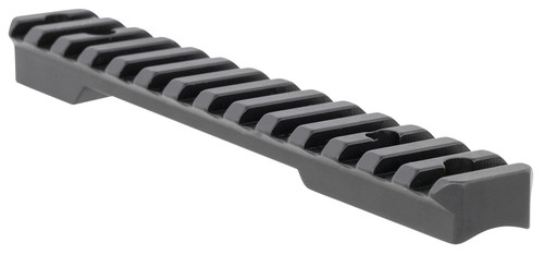 Talley PSM258763 Fierce Picatinny Rail Black Anodized Short Action 20 MOA