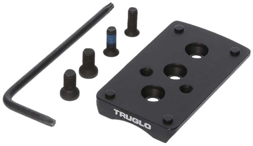 TruGlo TGTG8950M2 Pistol Red Dot Sight Mount Black Nitride Fortress for Trijicon RMR