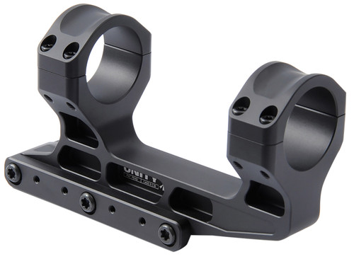 Unity Tactical FAST LPVO Scope Mount Ring Combo 30mm Black Anodized