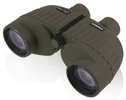Steiner 2038 Military-Marine 7x50mm Porro Prism Binocular, Sports-Auto Focus, OD Green Makrolon w/Rubber Armor