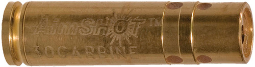 Aimshot BS30CAR Laser Boresighter 640 nm 30 Carbine Brass LR41 (3)